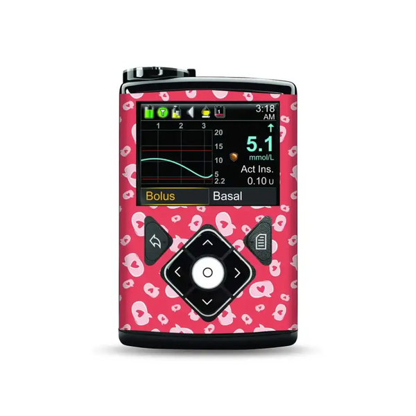 Medtronic MiniMed Insulin Pump Stickers- Valentine