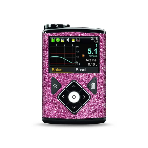 Medtronic MiniMed Insulin Pump Stickers- Valentine