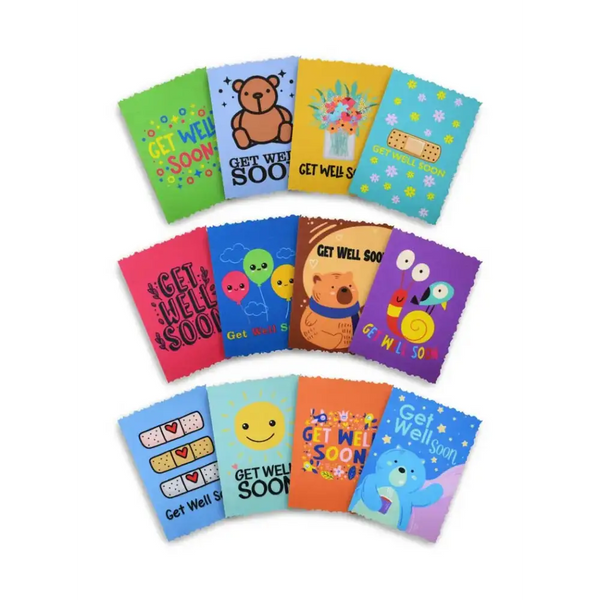 Get Well Soon Greeting Cards - Kaio-Cards