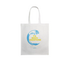 Diabetes Awareness Bag Kaio-Tote Bag Summer 2024 with T1D Beach Champions design, durable white fabric, comfortable straps.