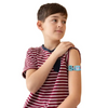 Freestyle Libre 3 sensor armband for children, colorful design, comfortable elastic fit.