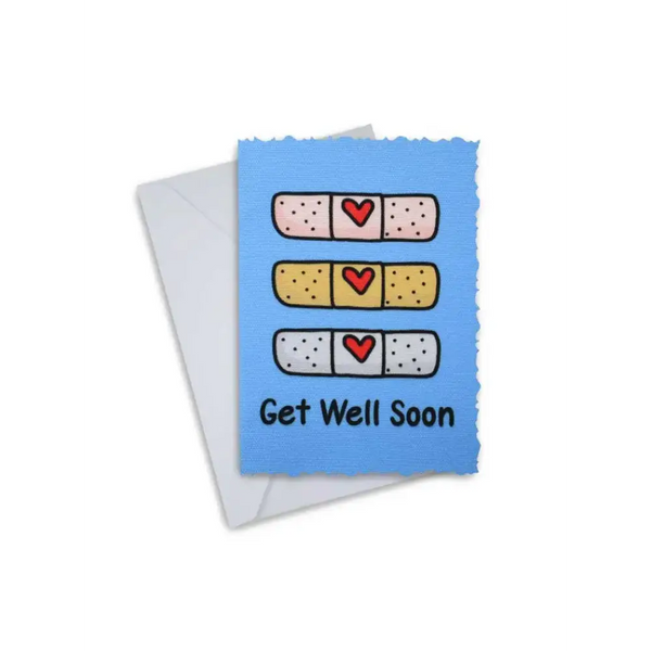 Get Well Soon Greeting Cards - Kaio-Cards