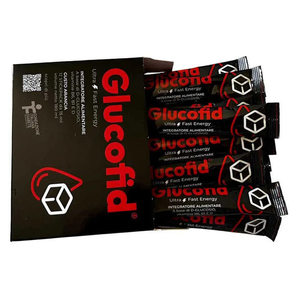 Glucofid® - D-グルコースとビタミンB1 B6 Dのサプリメント|エネルギー補給と疲労回復