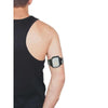 GlucoMen Day Insulin Patch Pump adjustable armband worn on upper arm.