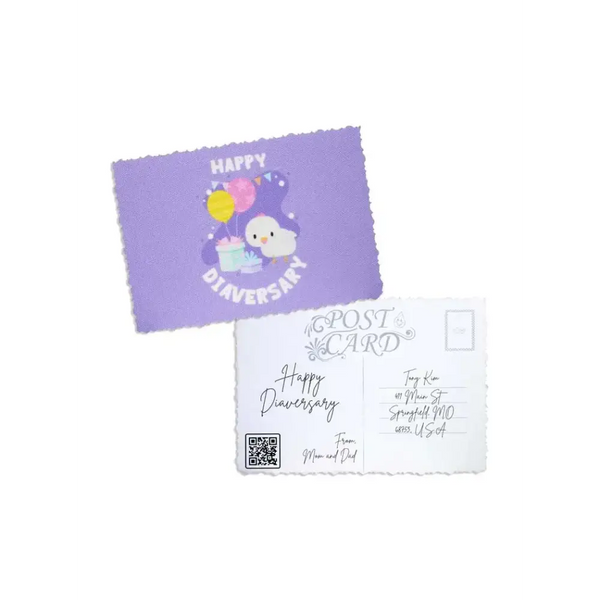 Diaversary Postcards - Kaio Cards