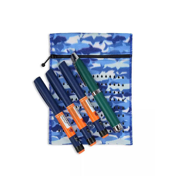 インスリン冷却ウォレット(インスリンペン4本またはバイアル8本用) -Dia-Cool KIDS