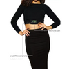 Insulin pump belt in lace, adjustable chest and waist fit, comfortable and stylish.