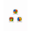 Medtronic Simplera CGM Stickers in Fun Vibes Lego design. Add a playful Lego theme to your CGM sensor. 3 stickers per set. Non-removable.