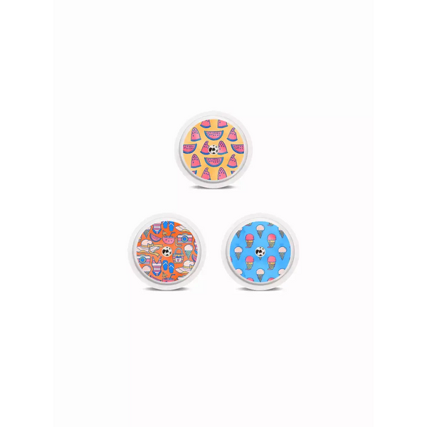 Libre 2 Stickers - Summer Edition with vibrant tropical and beach-themed designs.