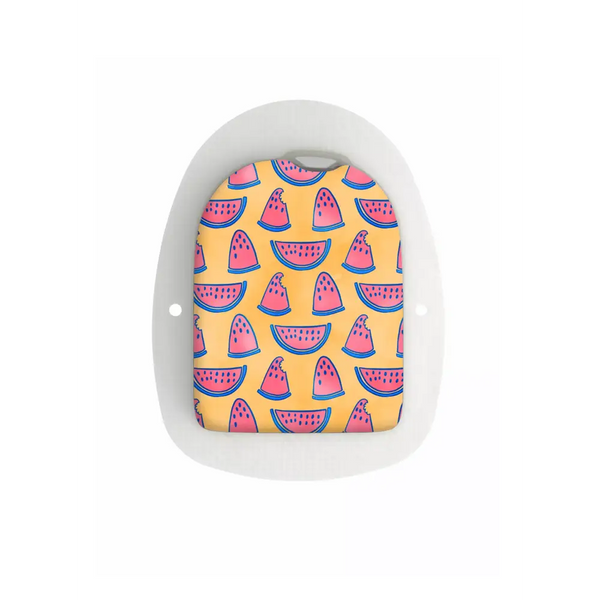 Omnipod Pod Stickers - Summer Edition with watermelon design.