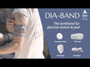 Dia-Band グルコースセンサーをしっかりと腕に固定するアームバンド - Dia-Band KIDS BEACH & SEA