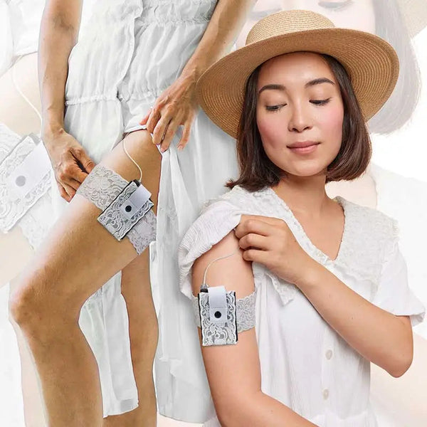 調節できるインスリンポンプバンド - Dia-Adjustable Arm and Leg Band Lace