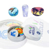 Glucose Sensor Stickers Serie in Reusable Tin Can - Neutral Series