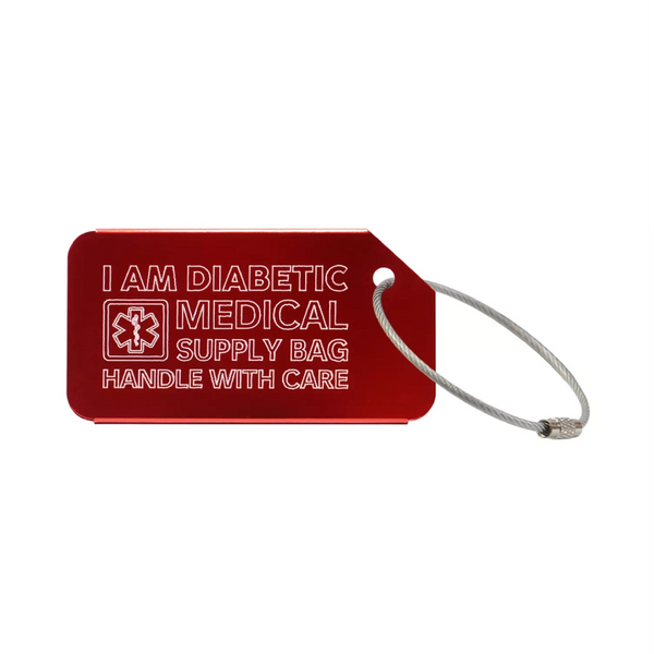 メディカルラゲージタグ - Dia-Luggage Tag