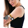 Dexcom G7 Armband with Rotating Clip showcased on an arm in Summer Edition style