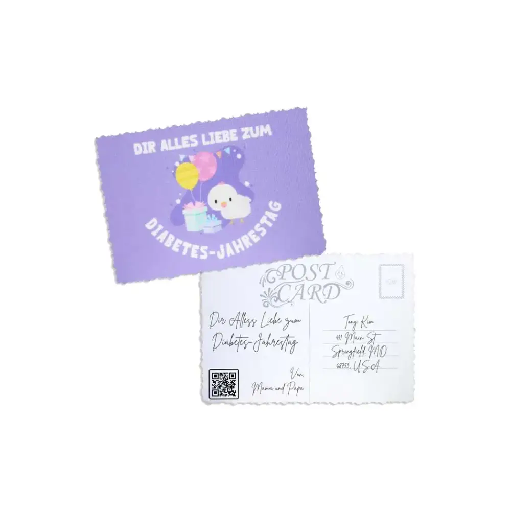 Diaversary Postcards - Kaio Cards