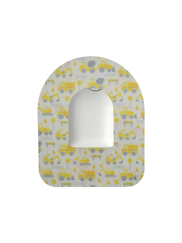 Omnipod POD Patch with childhood memories design, durable adhesive for insulin pumps.