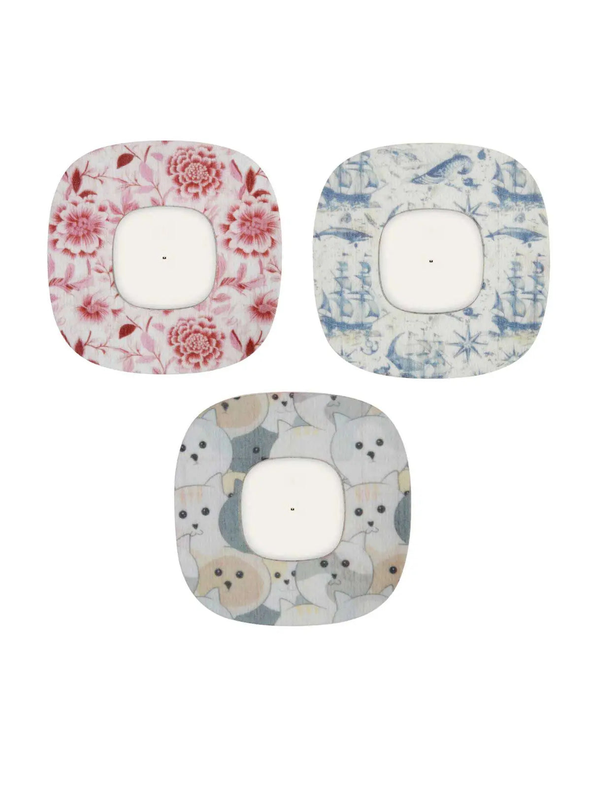 Simplera Sync用 固定パッチ、Fresh シリーズ、Whiskers & Wonders 3枚セット