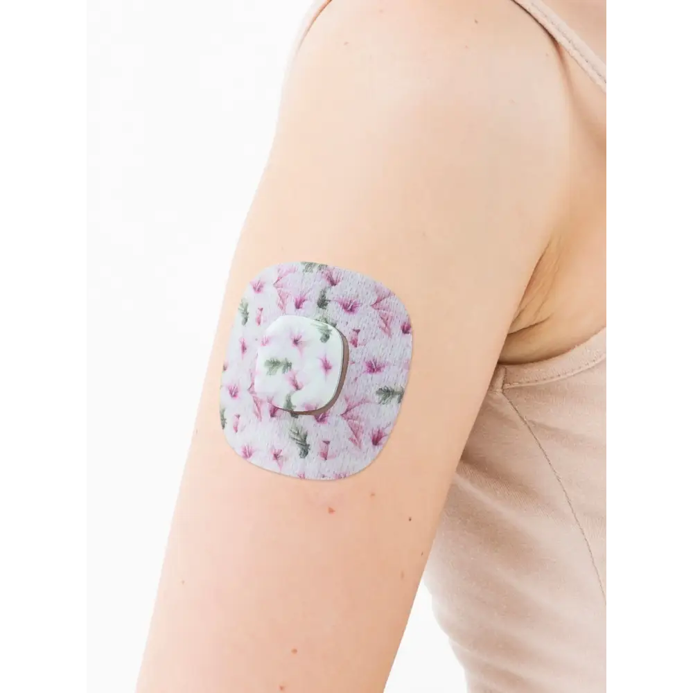 Simplera Sync用 固定パッチ、Spring シリーズ、腕に装着、中央のデコパーツ付き