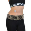 Adjustable insulin pump waist belt with a discreet design and comfort fit.