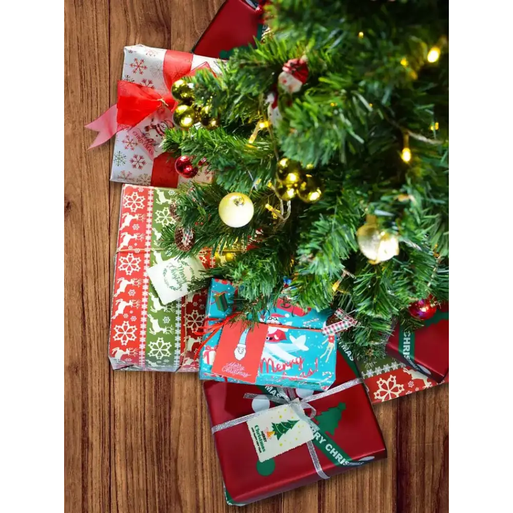 Elegant Christmas Gift Tags - Kaio-Canva Tags