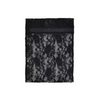 Black lace insulin cooling wallet for 4 pens or 8 vials, stylish and reusable with zipper closure