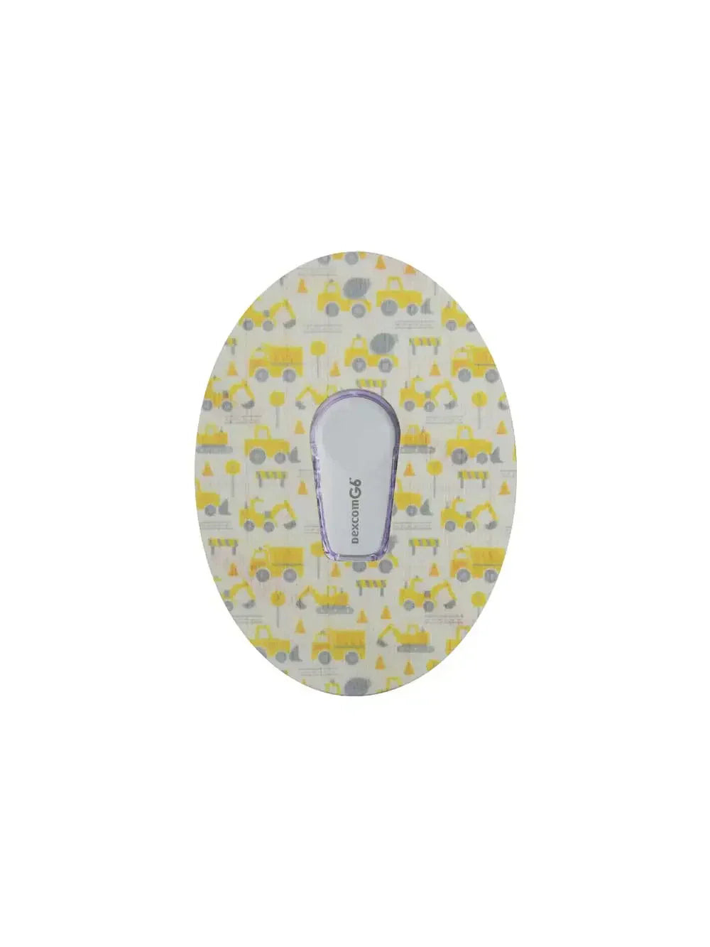 Dexcom G6用 固定パッチ、Construction 柄