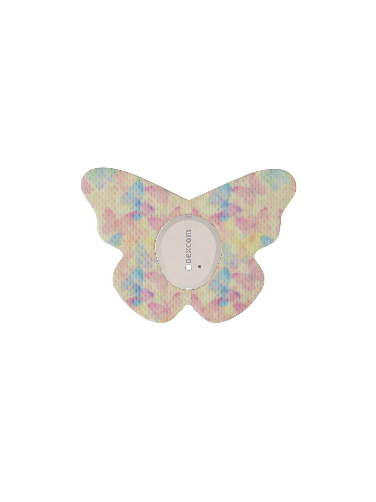 Dexcom G7用 固定パッチ、蝶型、Butterfly Mirage 柄