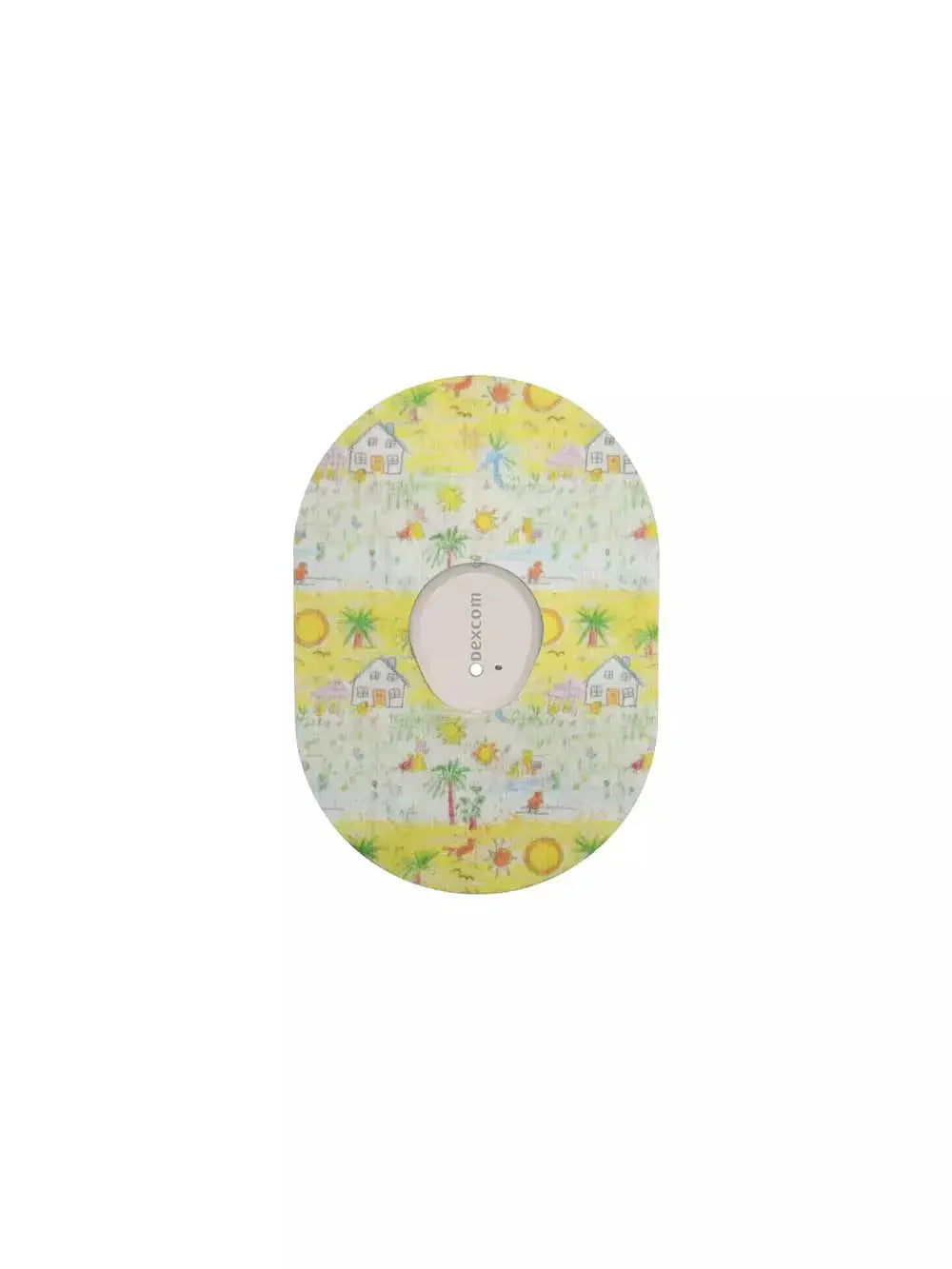 Dexcom G7用 固定パッチ、Childhood Memories 柄