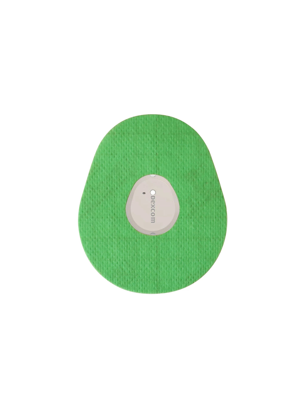 Dexcom G7用 固定パッチ、しずく型、グリーン
