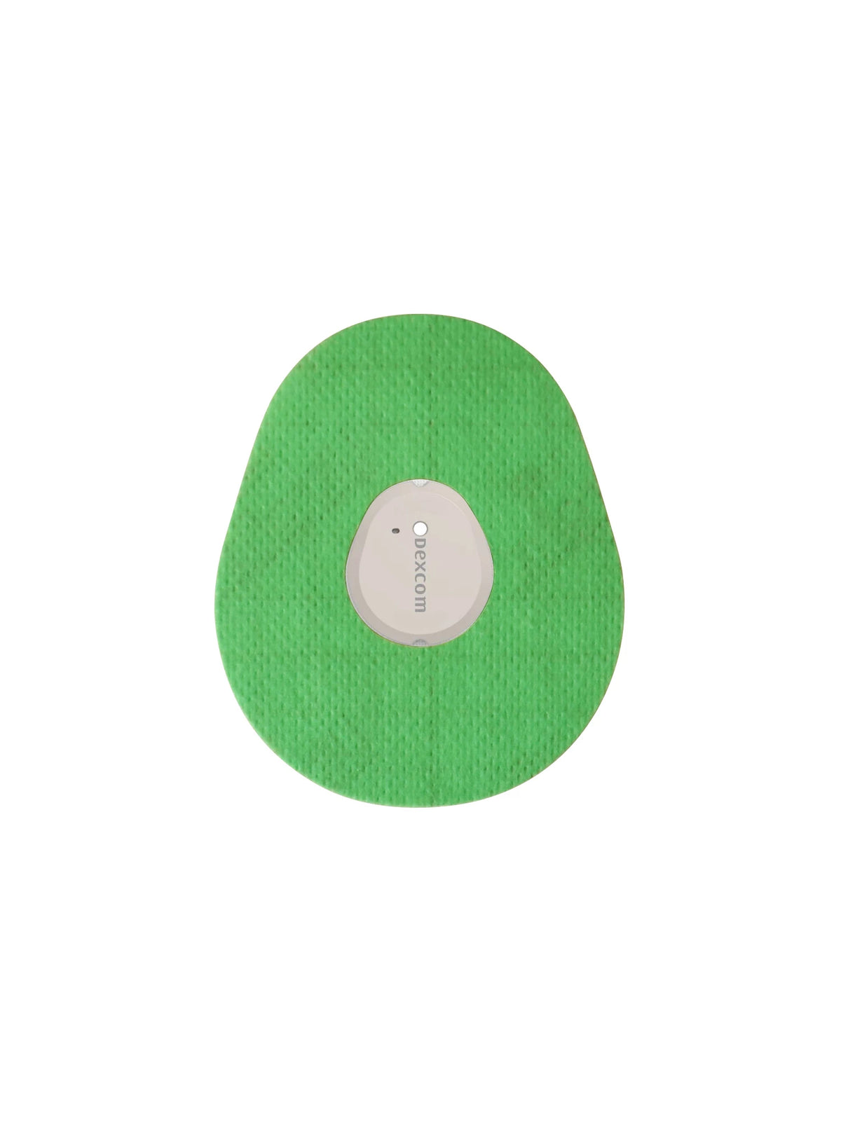 Dexcom G7用 固定パッチ、しずく型、グリーン