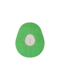 Dexcom G7用 固定パッチ、しずく型、グリーン