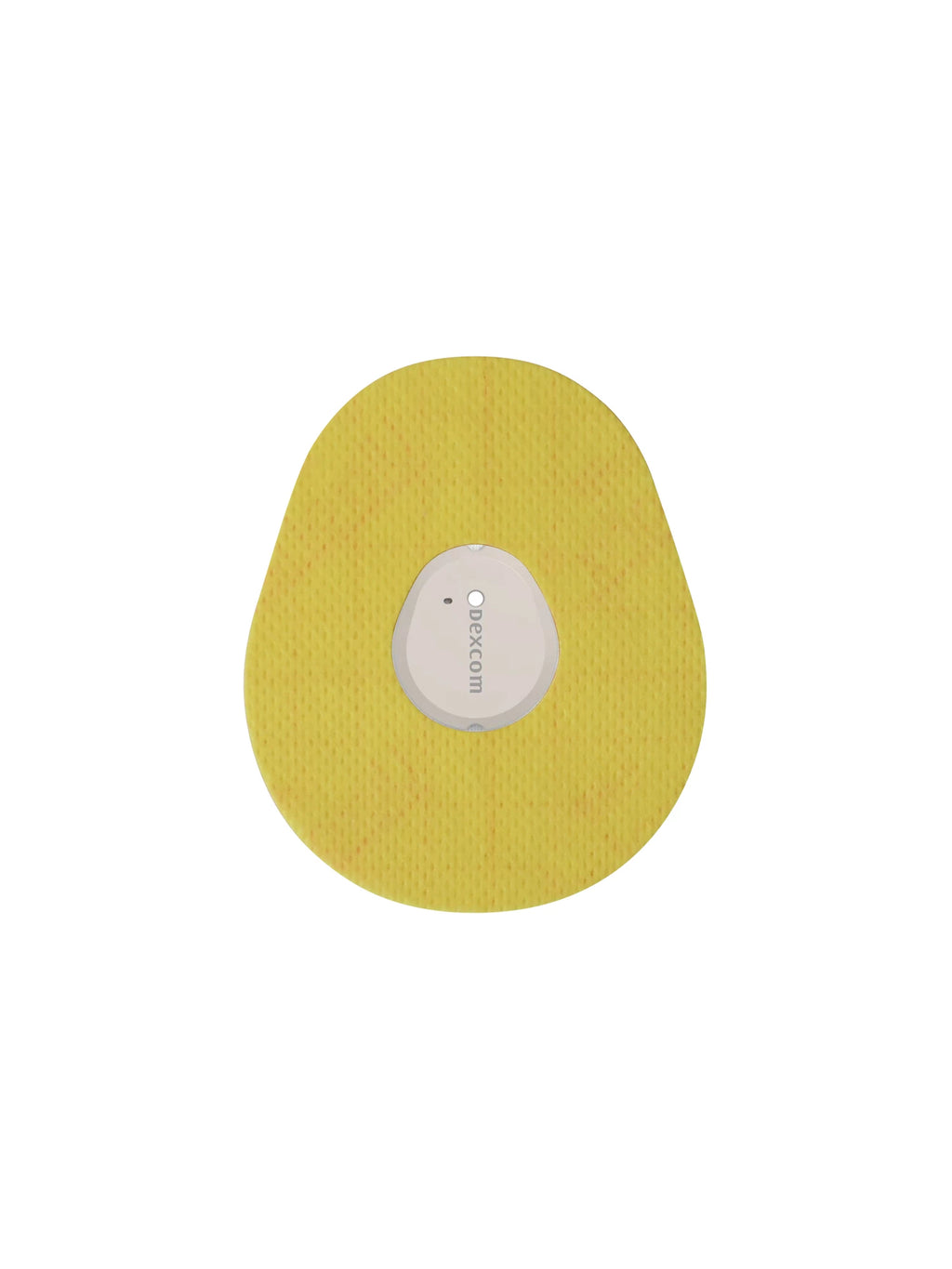 Dexcom G7用 固定パッチ、しずく型、イエロー
