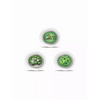St. Patrick's Day Dexcom G7 sensor stickers with festive designs.