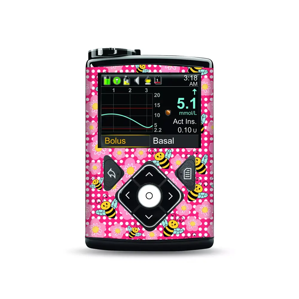 MiniMed Decals Spring Edition - Protect in Style Kaio - Dia