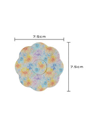 FreeStyle Libre 3用 固定パッチ、クッキー型、サイズ 7.5 x 7.5 cm