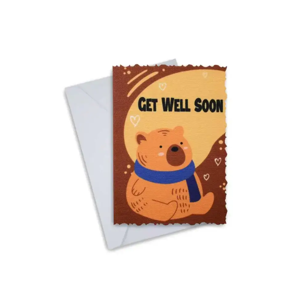 Get Well Soon Greeting Cards - Kaio-Cards