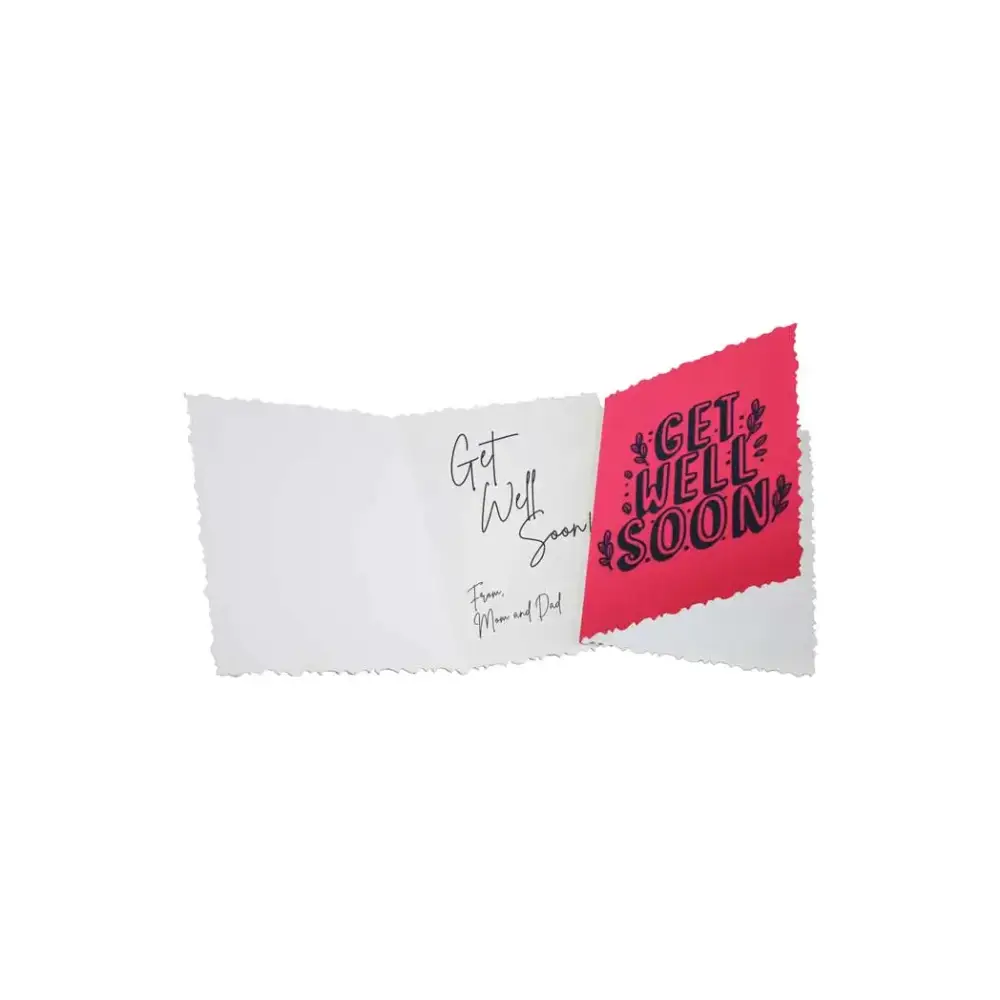 Get Well Soon Greeting Cards - Kaio-Cards