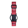 Guardian Enlite Armband with adjustable strap in red design for glucose sensor.