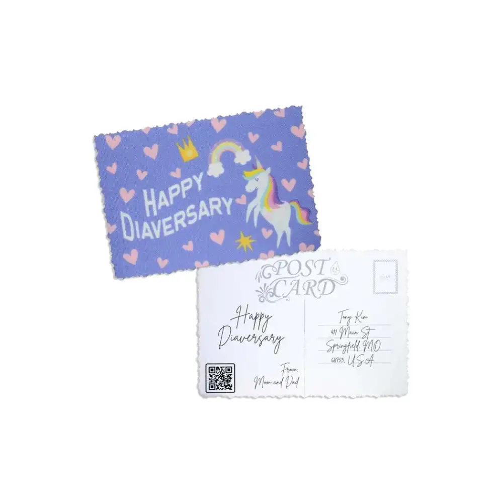 Diaversary Postcards - Kaio Cards