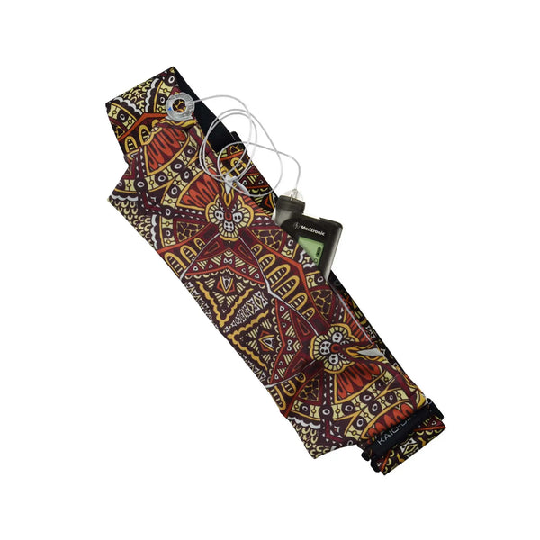 調整可能なGフック付きインスリンポンプベルト – プリント柄 | Dia Belly-Belt 2