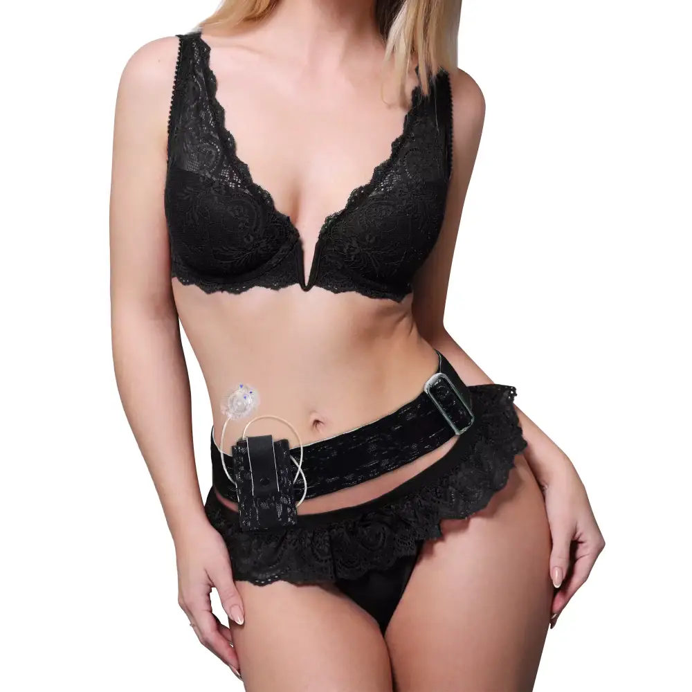 Insulin Pump Belt in Lace for Comfortable Wear and Style