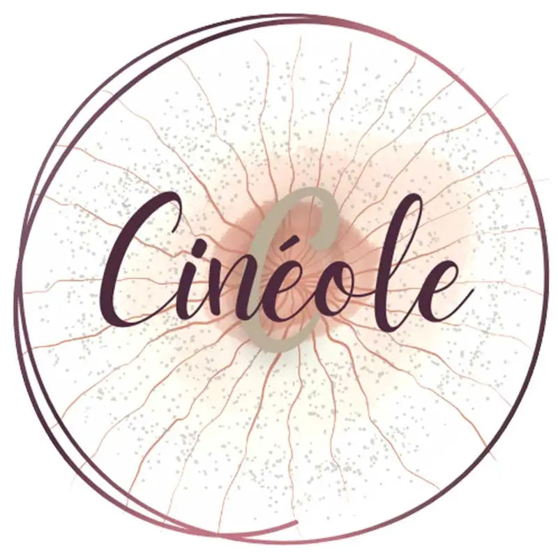 Cinéole blog logo: "Cinéole" in elegant script, with a subtle "C" in the background, encircled by a double ring. Image