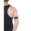 Celtic-style decorative armband with green and gold for Freestyle Libre Dia-Style Limited Edition