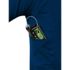 Insulin pump t-shirt for kids with side pocket feature for easy access.