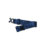 Multipurpose belt for diabetics with floral print, Kaio-Utility Belt, adjustable elastic design.