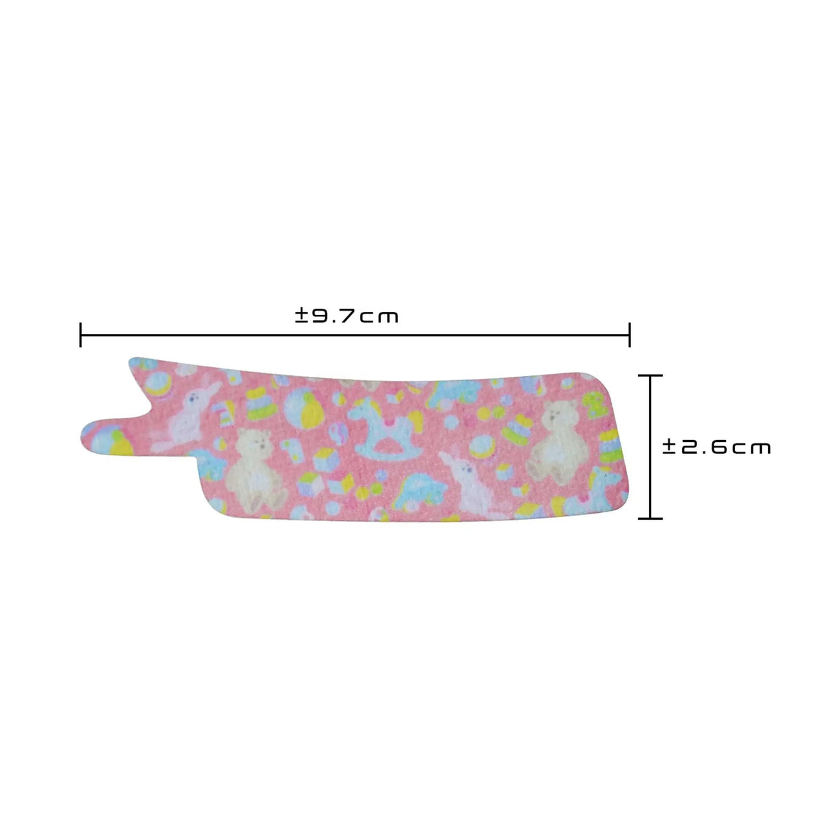 nasogastric tube tape dimensions showing size and shape for proper NG tube fixation and placement accuracy