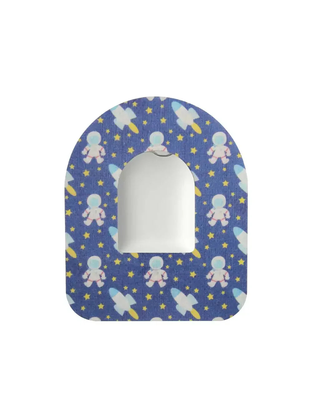 Omnipod ポッド用 固定パッチ、Astronaut 柄