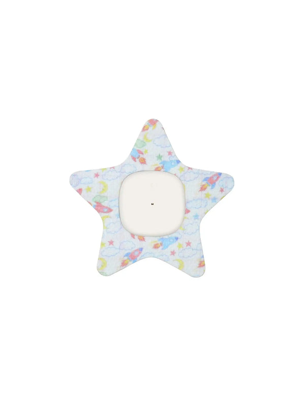 Medtronic Simplera Sync用 キッズ粘着パッチ – フラワー／スター／ライオン – Patch Me Up!