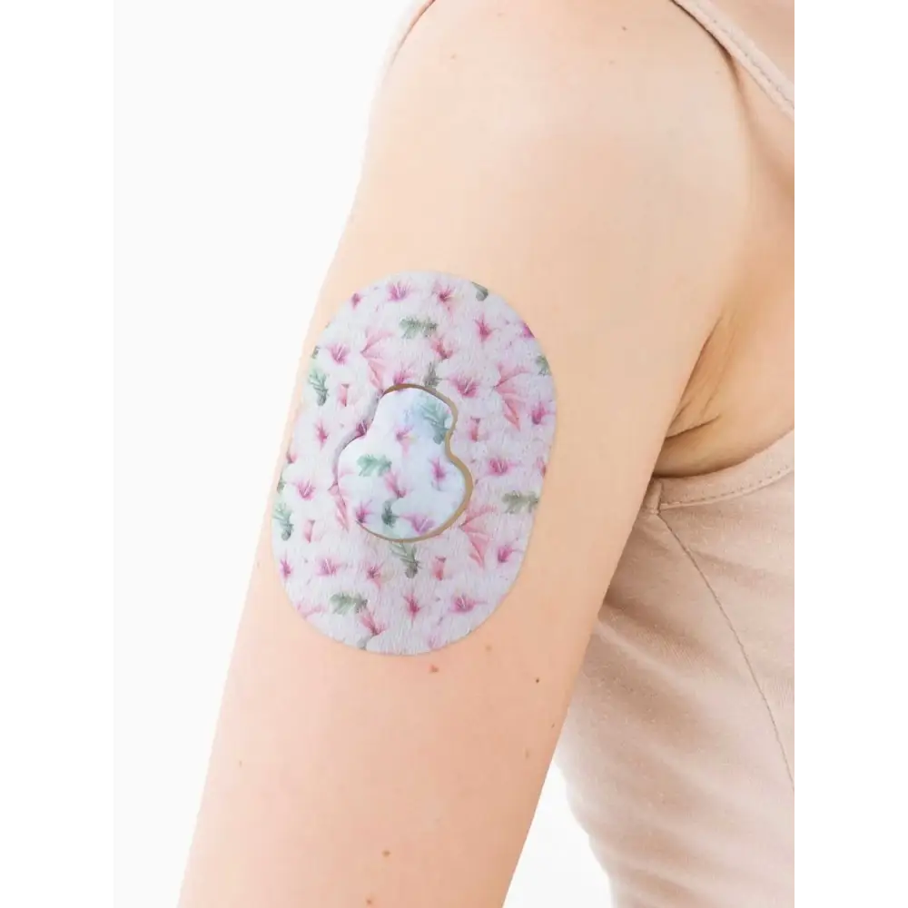 Medtronic Guardian用 固定パッチ、Spring シリーズ、腕に装着、クローズアップ